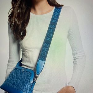 Michael Kors signature Jet Set Charm small dome Crossbody bag